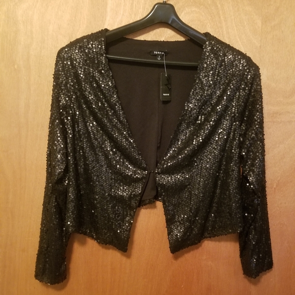 Torrid Jackets & Blazers - Torrid sequin jacket